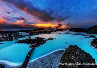 Blue Lagoon sunset